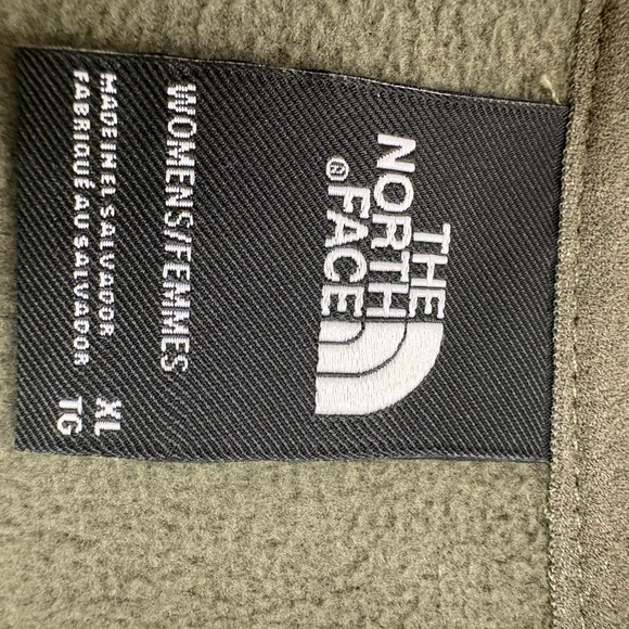 The North Face Fleece Pullover XL Green - Picture 7 of 8
